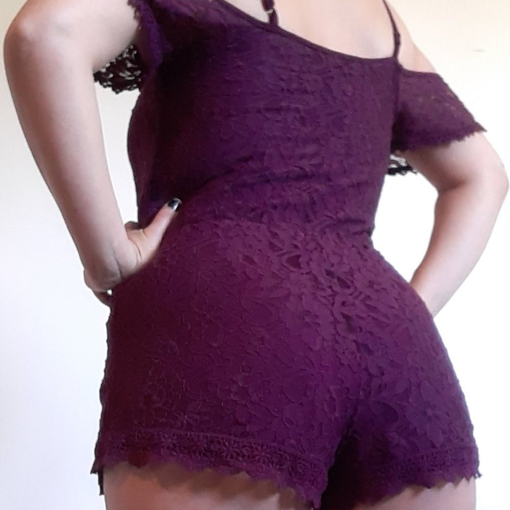 Off-The-Shoulder Romper